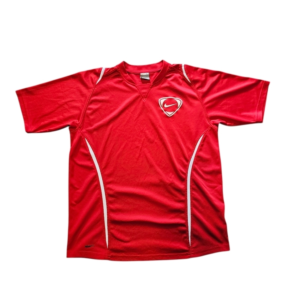 Vintage Y2k Nike Red Athletic T-Shirt
